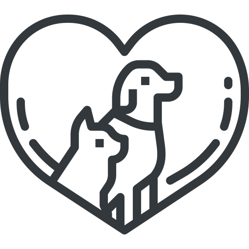 pet-care heart icon